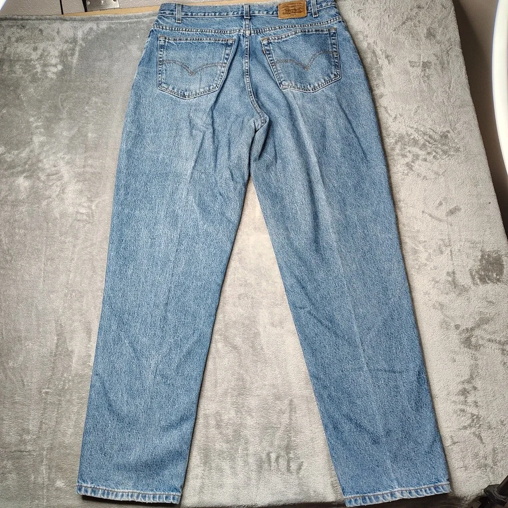 Vintage Levis Jeans Mens 36x35 Blue 545 Straight Loose Fit‎ Medium Wash Denim